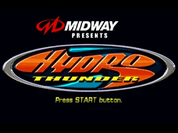 Hydro Thunder (US) screen shot title